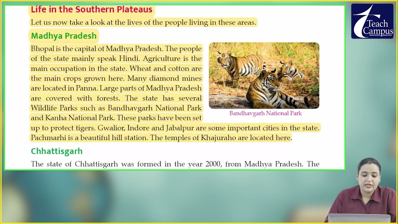Ch 5 | Sangam Group of Publication | SST | Class 04 |  The Peninsular  Plateau Of India | For