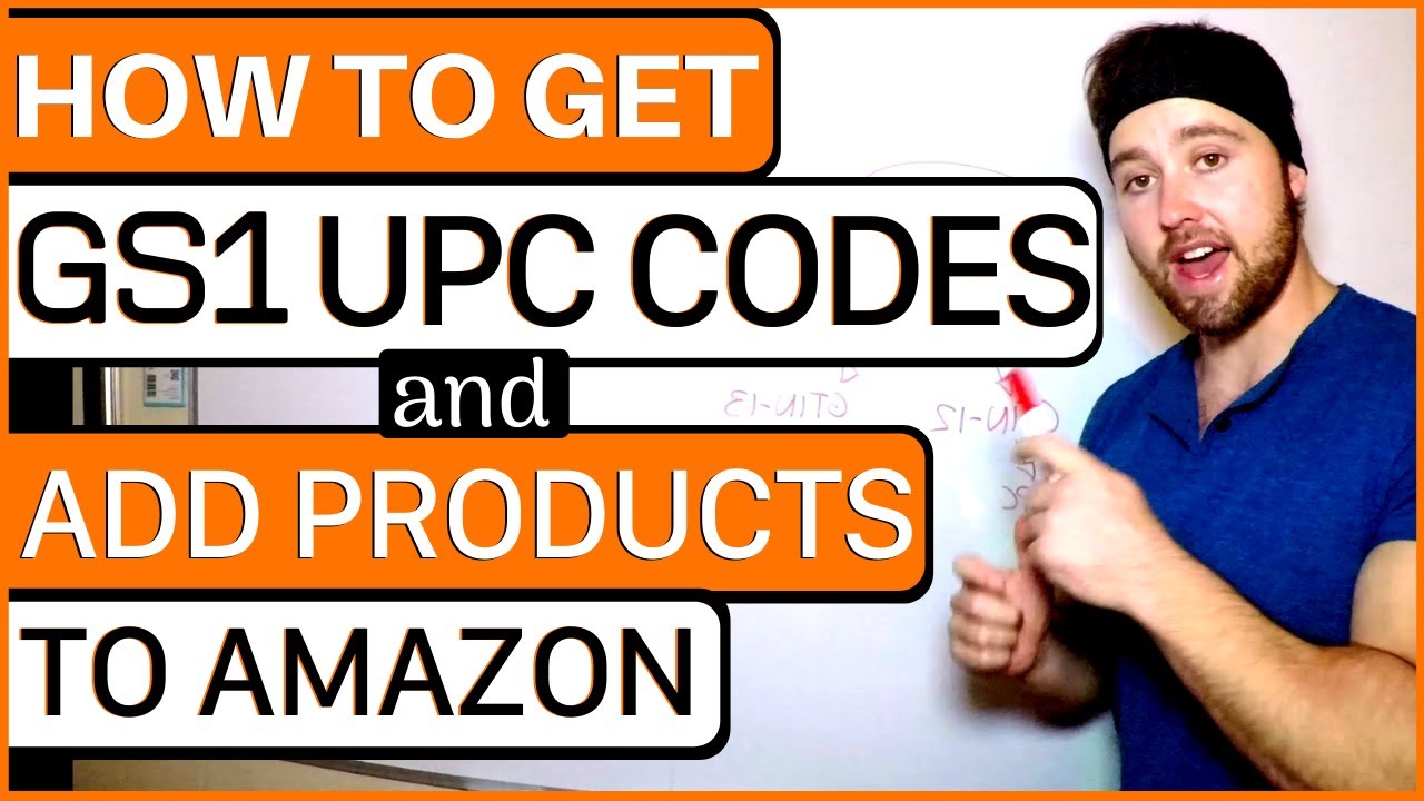 Как получить штрихкоды GS1 для Amazon — добавьте товары с кодами GS1 UPC