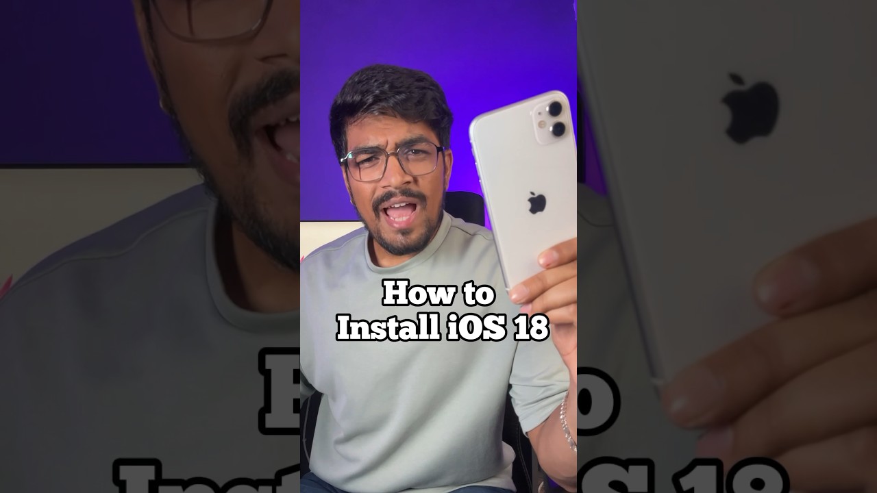 How to Install iOS 18 (Beta Version) #ios18beta