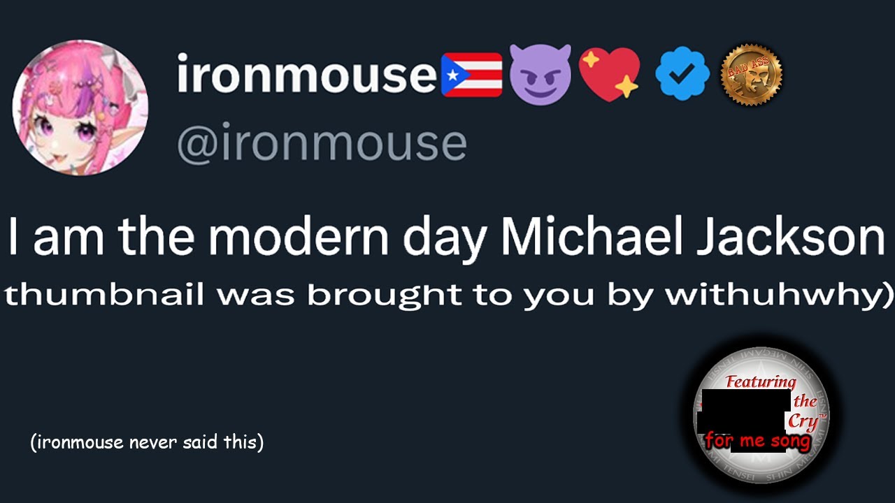 Ironmouse music Situation is Mind-boggling