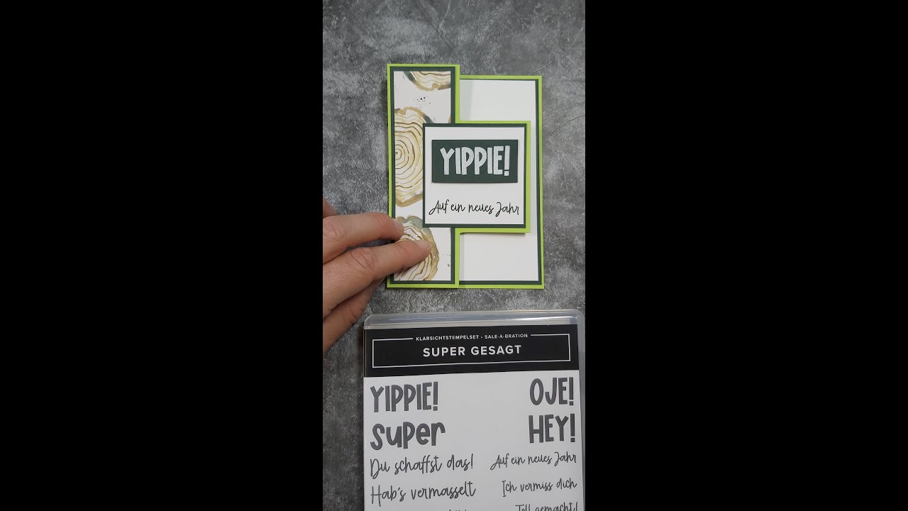 Kostenlose Anleitung - Klappkarte - 3 D Karte - Stampin' Up! - SAB - Sale a bration