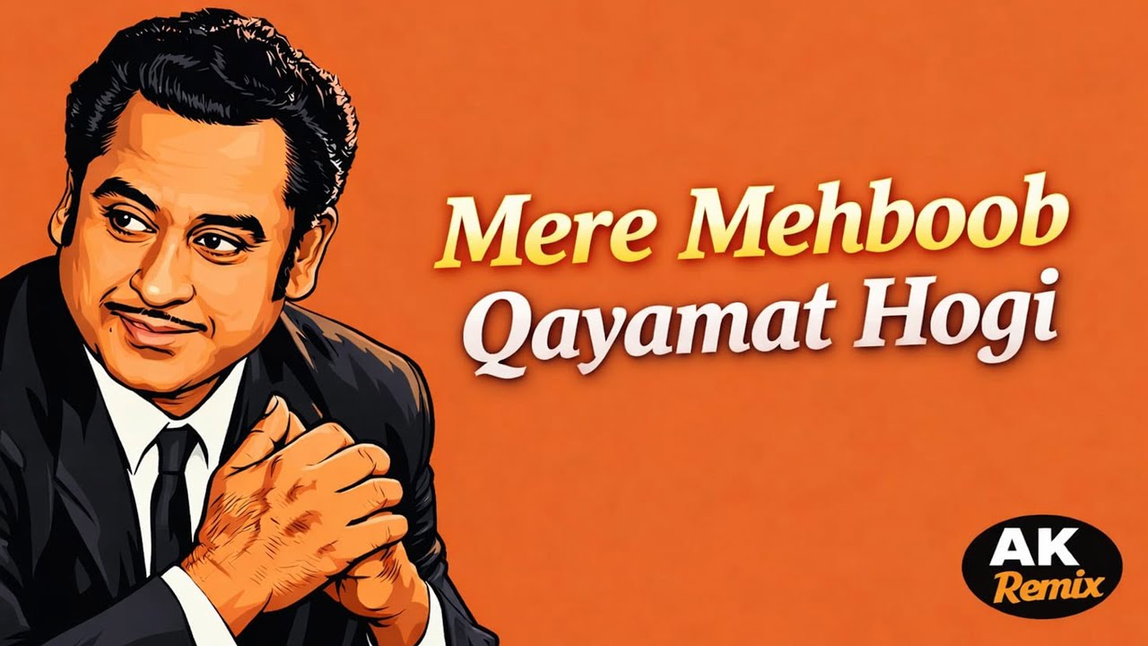 Mere Mehboob Qayamat Hogi 🔥 DJ Remix | Old Song Wave Mix | AK Wave Remix