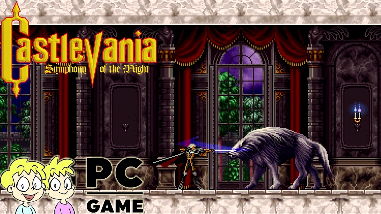 Castlevania: Symphony of the Night - PC Port - PC Game Gameplay #BennyBros🎮