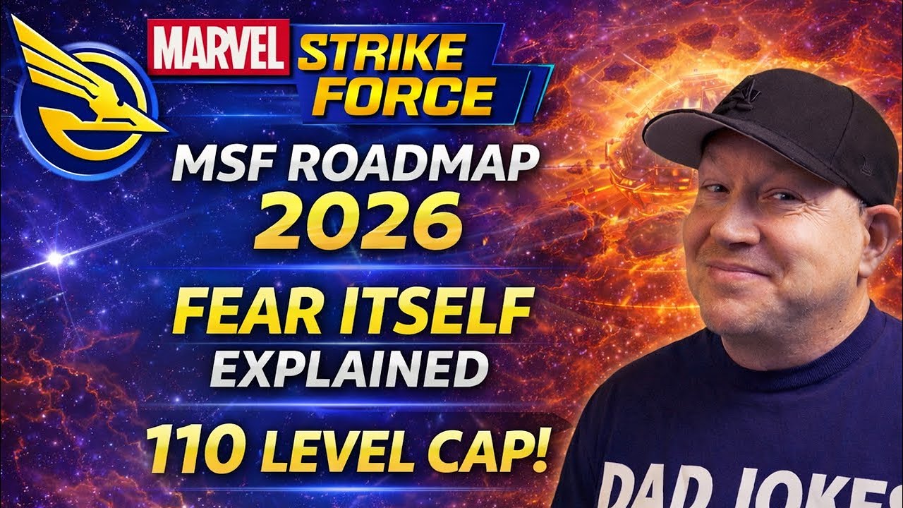 ПЛАН НА 2026 ГОД - Скоро будет доступен максимальный уровень 110 - MARVEL Strike Force - MSF