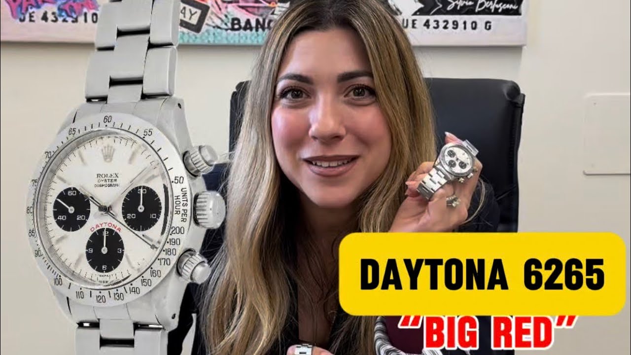 Rolex Cosmograph Daytona ref. 6265 “Big Red” 