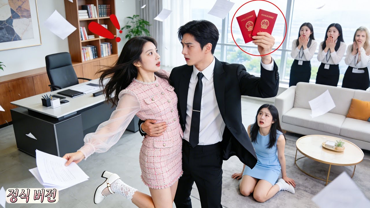 소녀는 사람들에게 깔보이며 그저 하찮은 아르바이트 직원일 뿐이었지만… 그녀의 남편이 무려 ‘1000억 원 가치의 재벌 회장’이라니?!#drama #kdrama #로맨스드라마