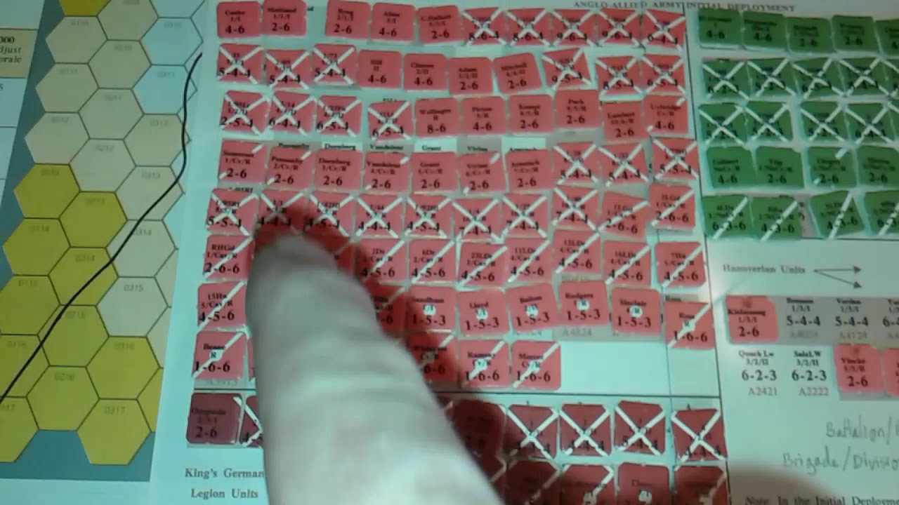 Wellington's Victory.  Early start (full battle) Scenario.