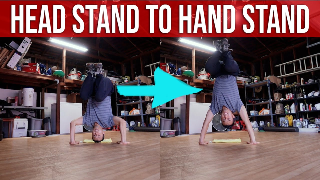 How To Breakdance | Head Stand To Hand Stand Practice | Intermediate Breaking Tutorial