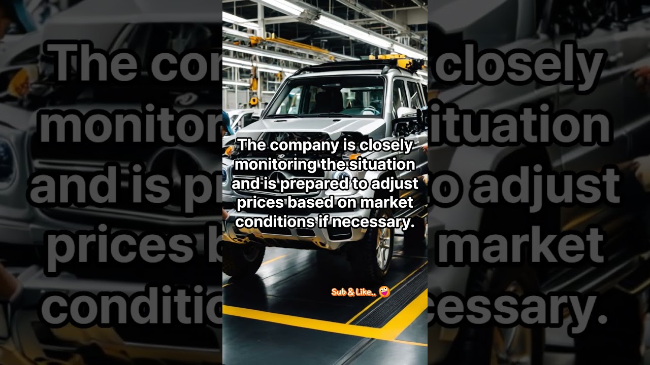 Mercedes-Benz to Absorb 25% Tariffs on 2025 Models Without Price Increases