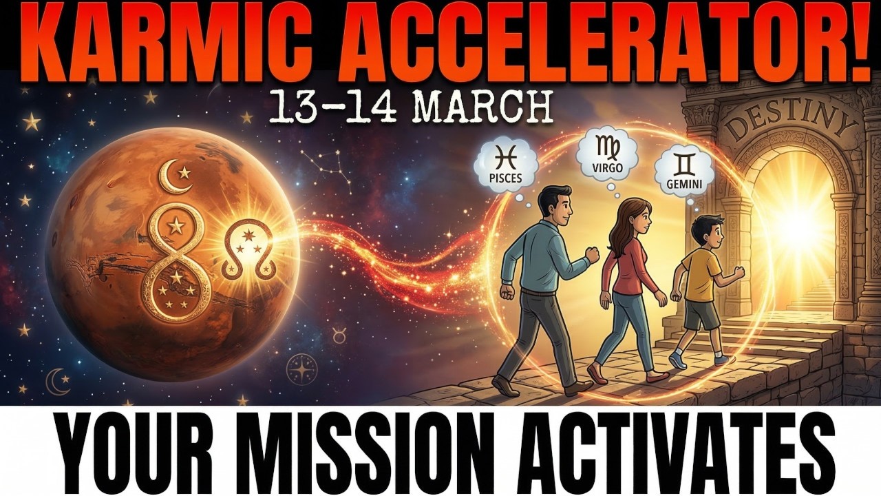 Mars-Destiny Collision Activates Your Soul Mission - 3 Signs Get Their FATED Opportunity (March 13)