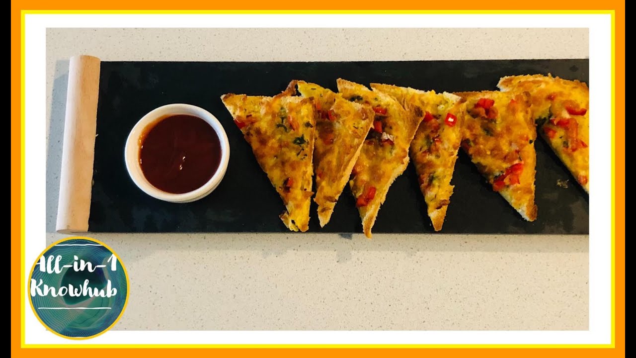Veg Chilli Cheese Toast I 5 min Snack Recipe I Garlic Chilli Cheese Toast |