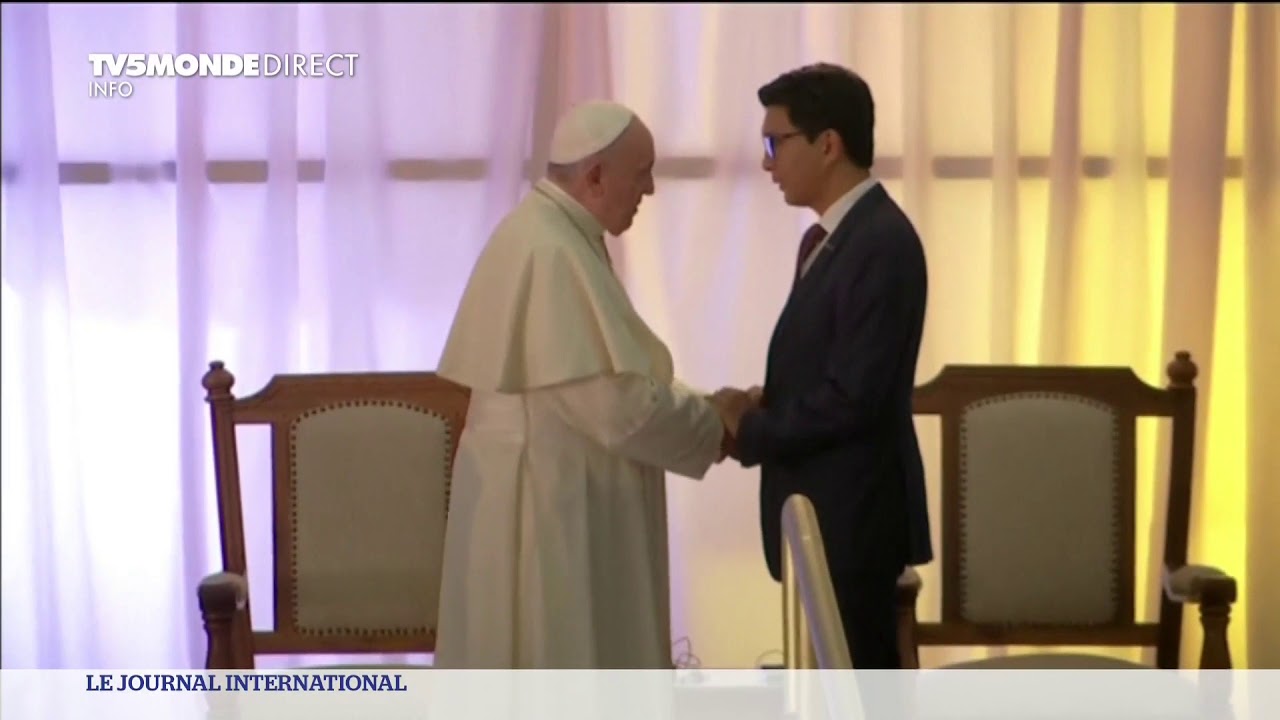 Le pape est à Madagascar