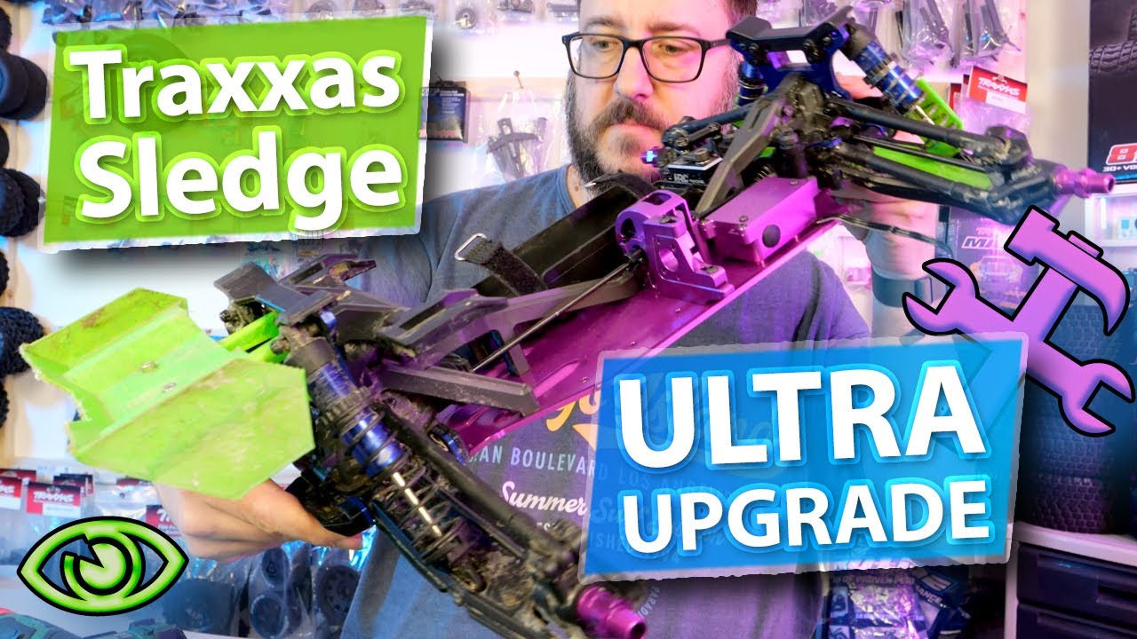 Traxxas Sledge Upgrade auf High End Komponenten (Auf-/Umbau Anleitung)
