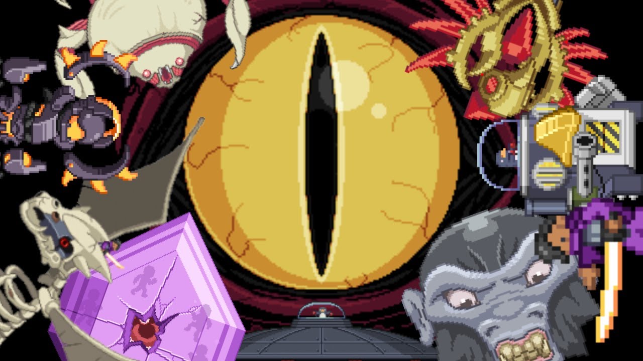 The Starbound 1.4 Boss Fight Compilation