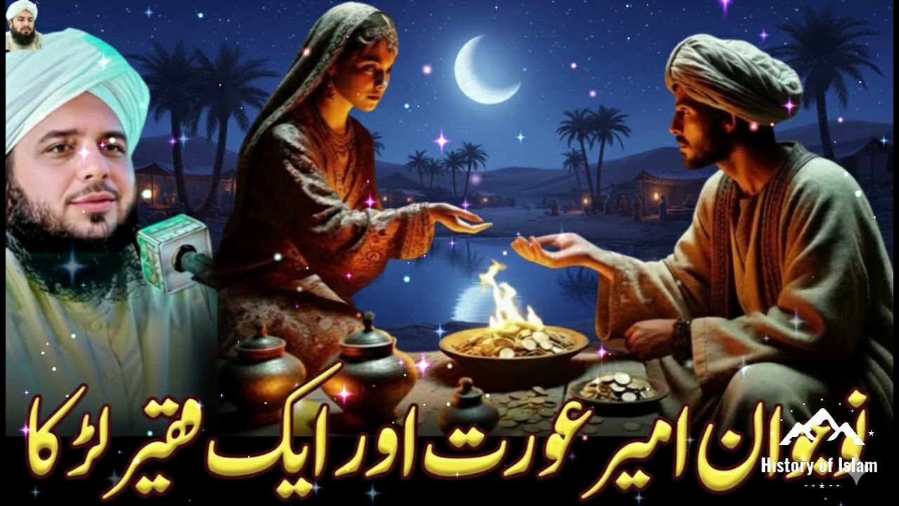 ایک نوجوان فقیر لڑکے اور امیر عورت کی زندگی کی حقیقت پر انتہائی سبق آموز بیان۔Peer Ajmal Raza Qadri 