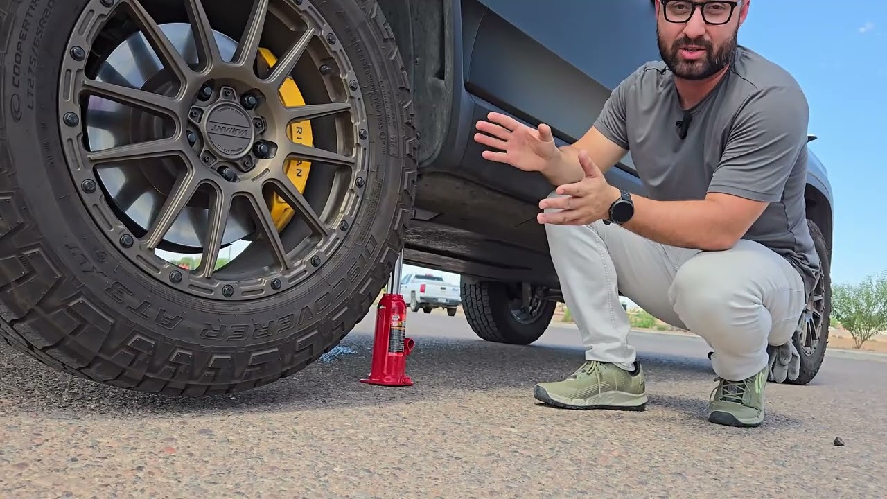 How to Use Magnetic Jack Pucks on your Rivian R1S or R1T