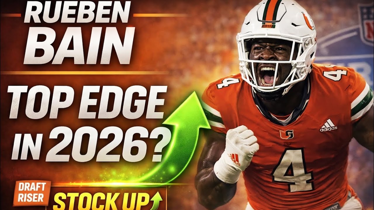 Rueben Bain Jr. NFL Draft Profile 🔥 | Future NFL Edge Star?”