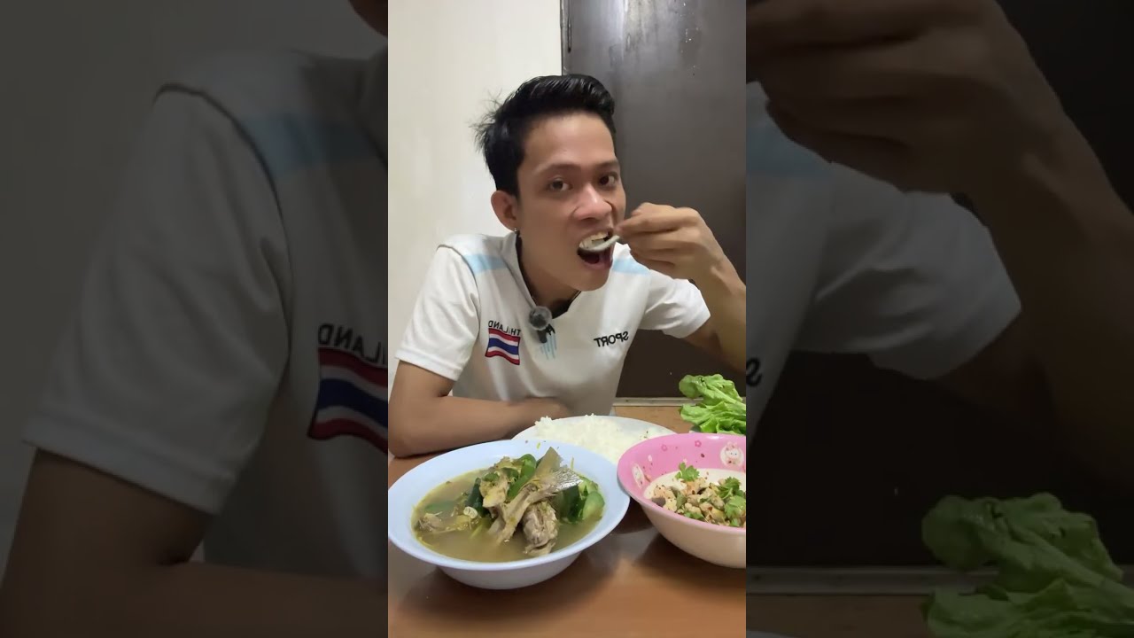 ทักทายยามแลงๆมาทำลาบปลากดแช่บๆครับ
