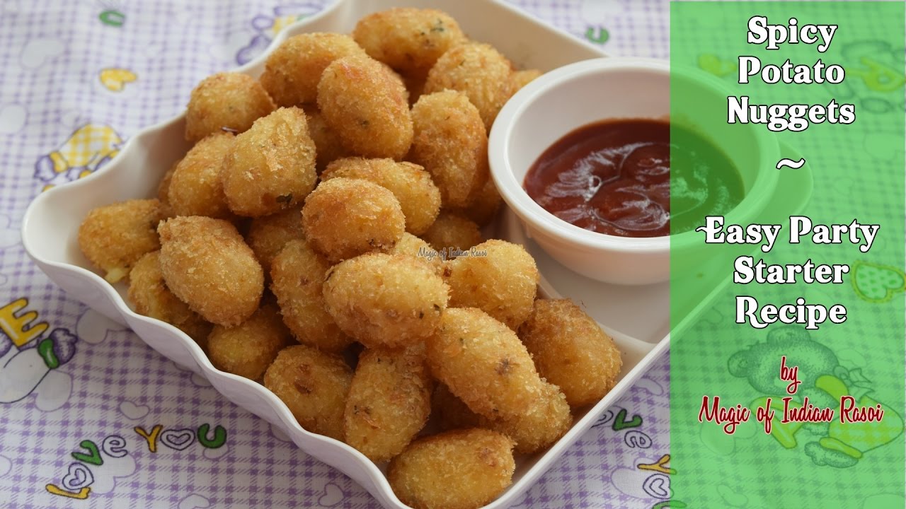 Spicy Potato Nuggets | Easy Party Starter Recipe | Magic of Indian Rasoi