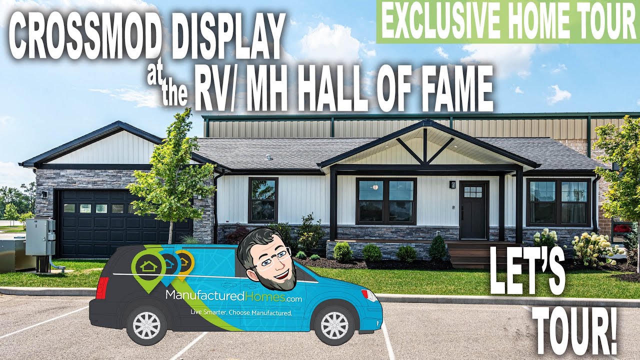 Tour this AWESOME Clayton Crossmod home on display at the RV/MH hall of fame!