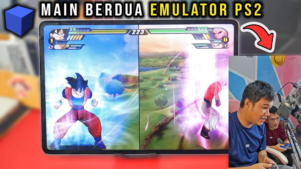 Eksperimen Main Multiplayer Tablet Gaming IQOO Pad 5 Pro Emulator PS2 Aethersx2 Gamepad X3 & DS4