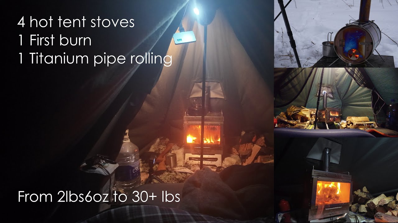 Winter Camping Just Got a Whole Lot Easier with Hot Tent Stoves!