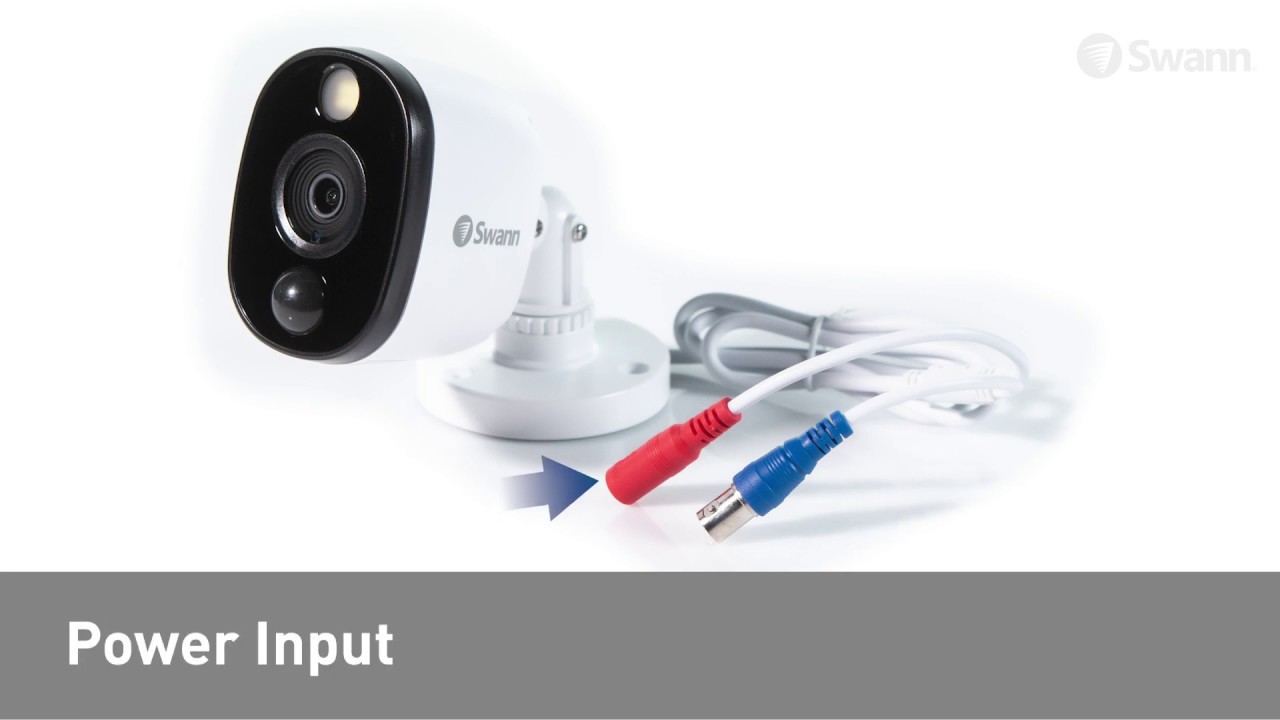 Swann DVR-4580 1080p Full HD Security System with Sensor Warning Light Cameras &ndash; What&rsquo;s in the Box