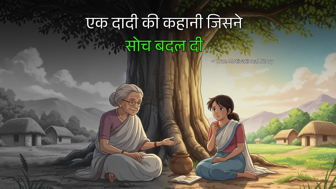 एक दादी की कहानी जिसने सोच बदल दी | The Power of Positive Thinking #motivational #story