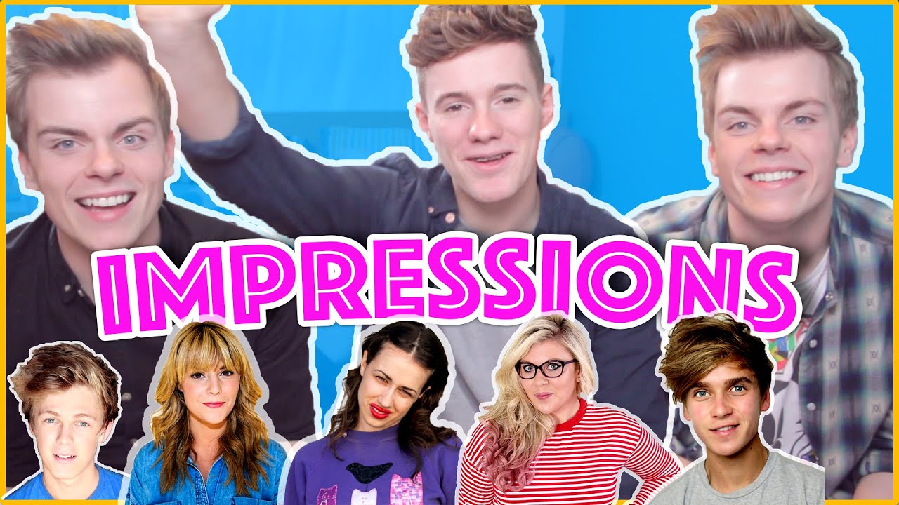 YOUTUBER IMPRESSIONS GAME ft. SamKingFTW | NikiNSammy