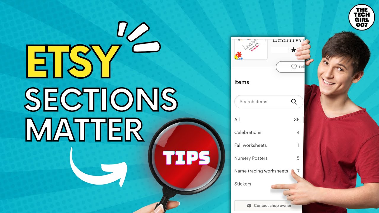 ✅ Increase Etsy views | Better SEO with ETSY SECTIONS | More Etsy sales | How to add Etsy sections
