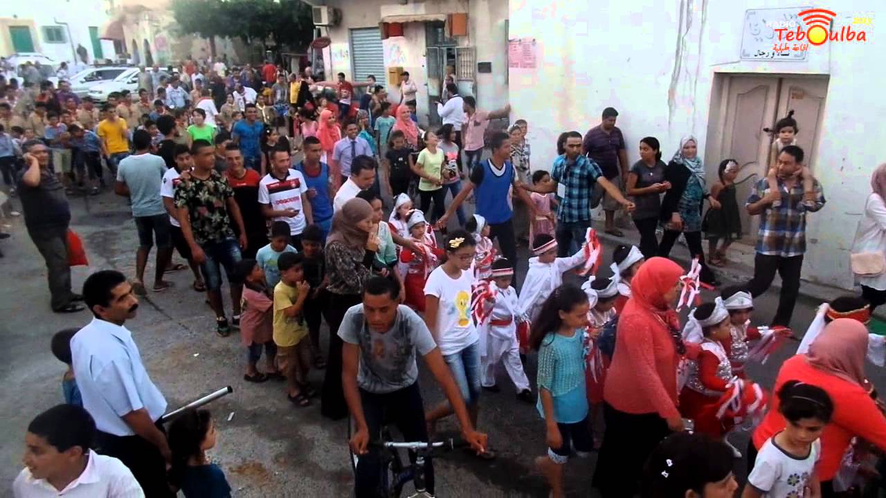 كرنفال الافتتاح لمهرجان الشباب بطبلبة