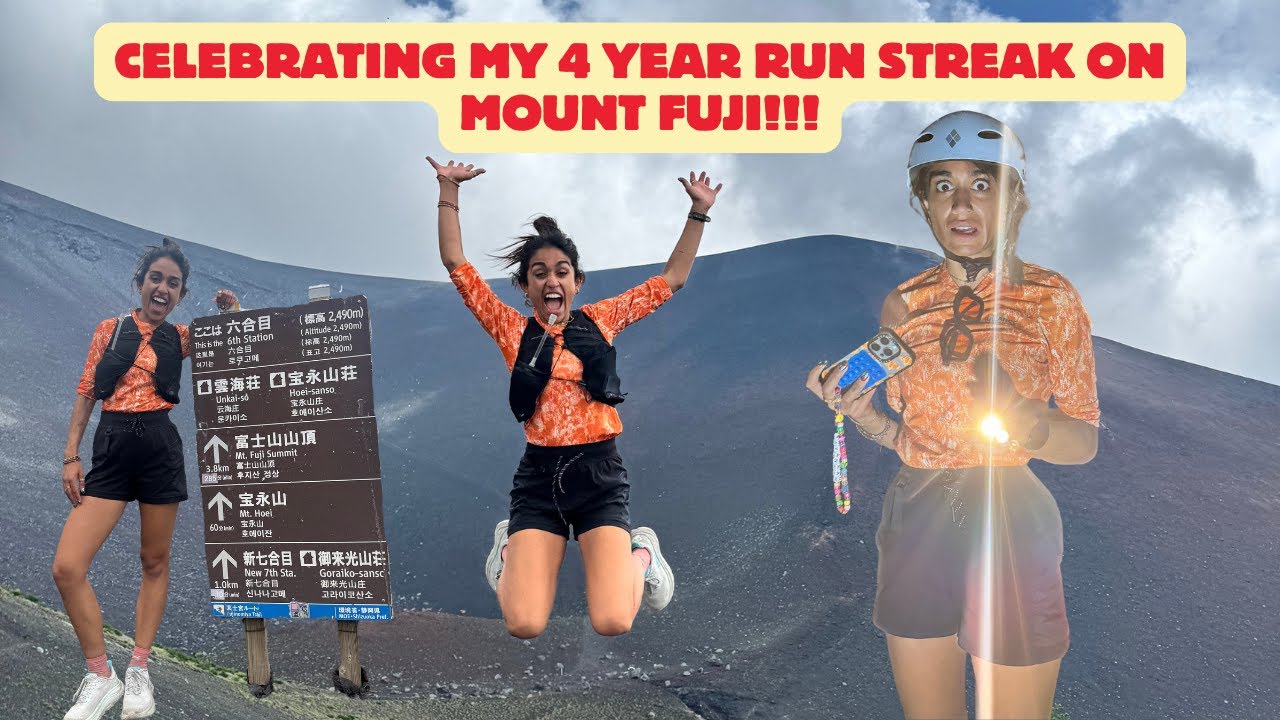 so I ran every single day for 4 years...