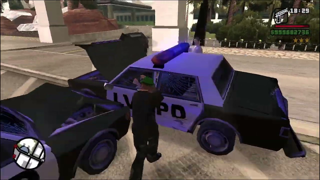 GTA San Andreas - Gettin' Busted! #13 (1 hour anniversary editon)