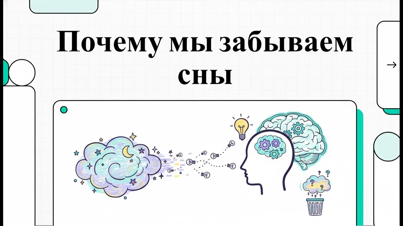 Почему не запоминаются сновидения