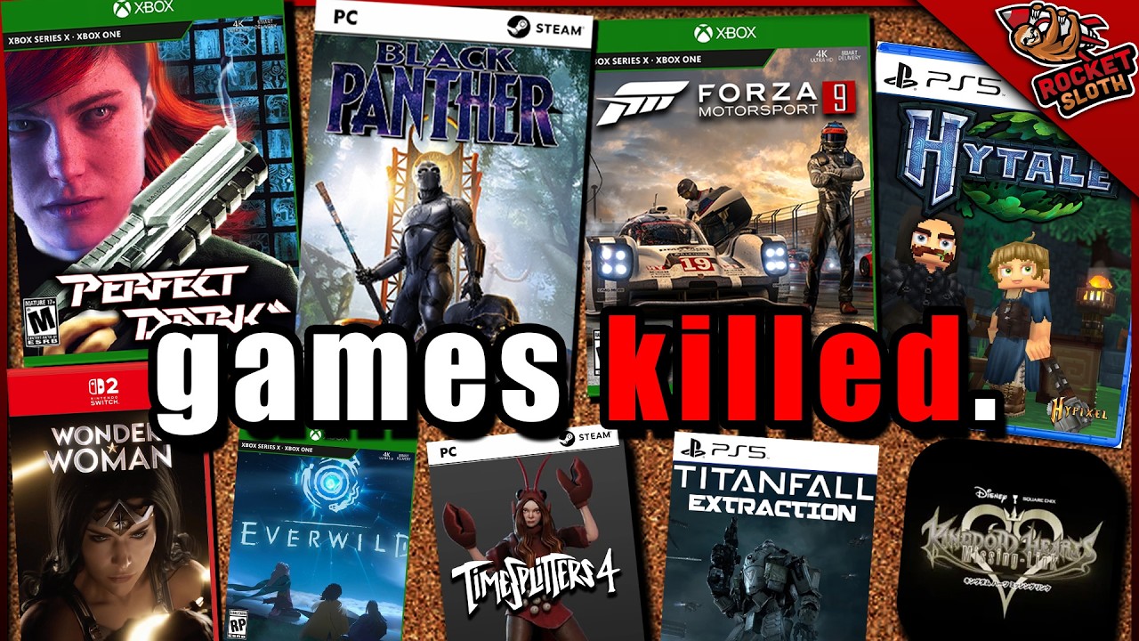 cancelled video games that are never coming out...