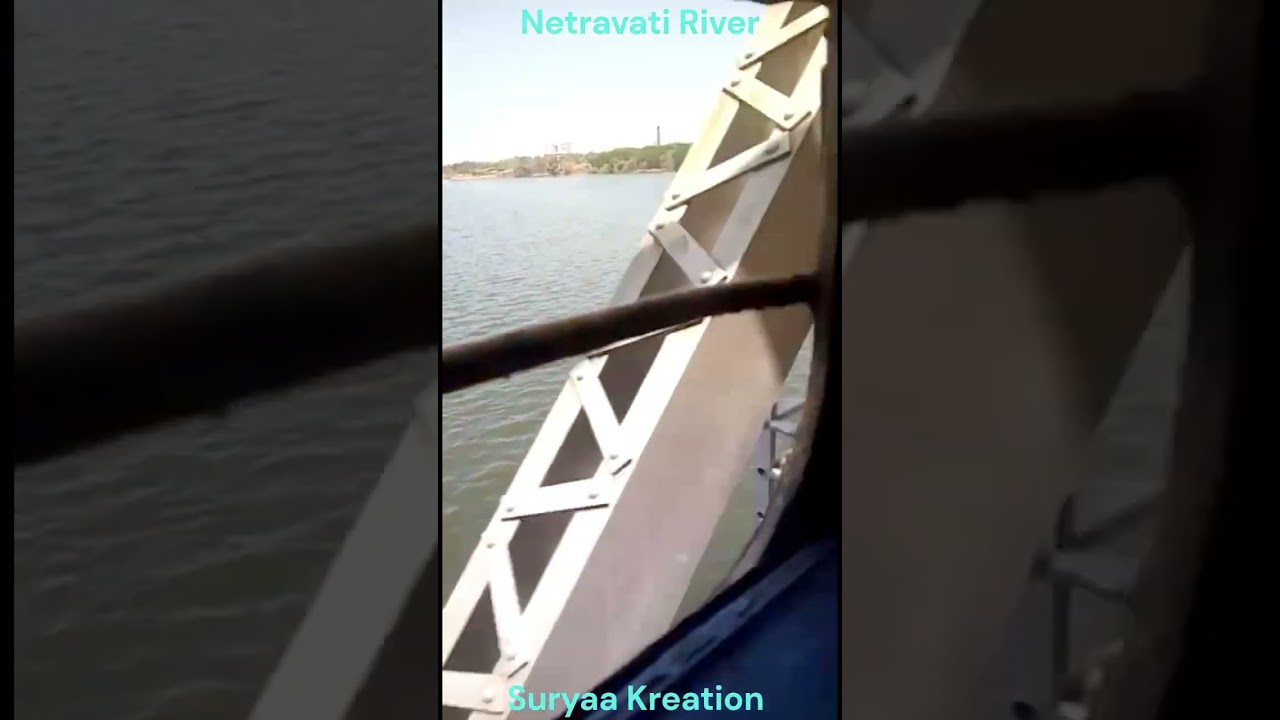Netravati River Bridge view.