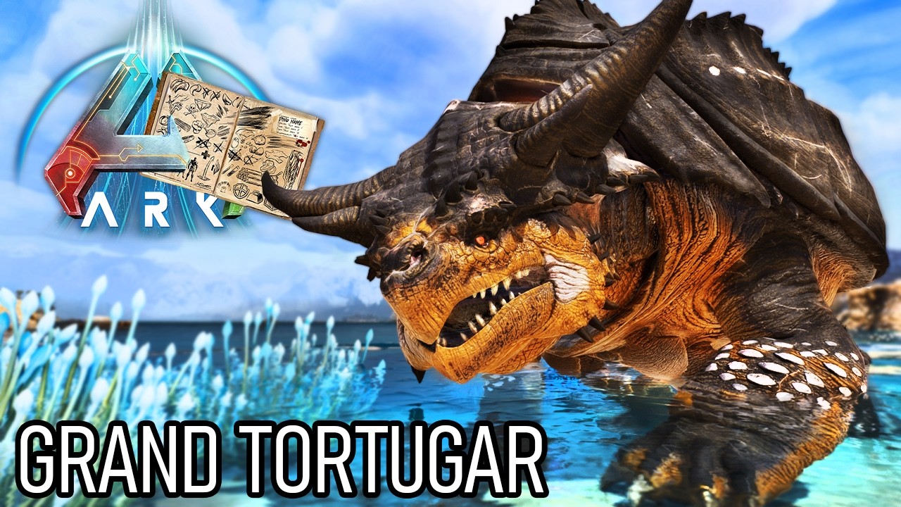 GRAND TORTUGAR - TAMING/CAPACITÉS/COMMANDE [Dino Dossier ASA 📖]