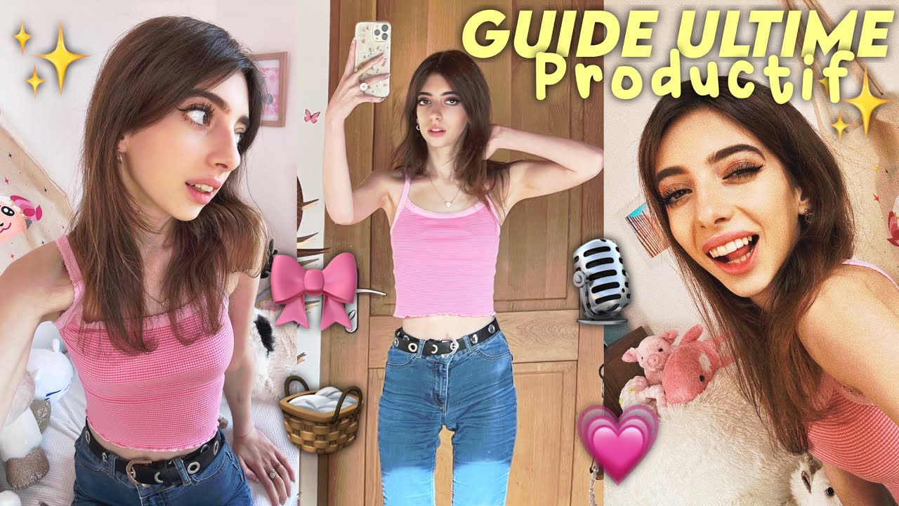 Le GUIDE ULTIME pour DEVENIR PRODUCTIF & atteindre SES OBJECTIFS 🍒 - CHARLINE CHERRY’S