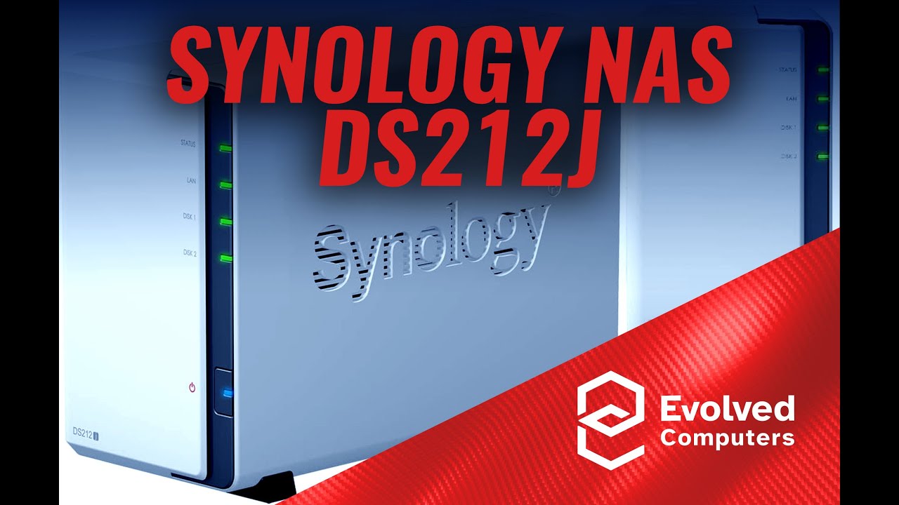 Synology DiskStation 2-Bay Network Attached Storage DS212j NAS Unboxing and First Setup + Giveaway