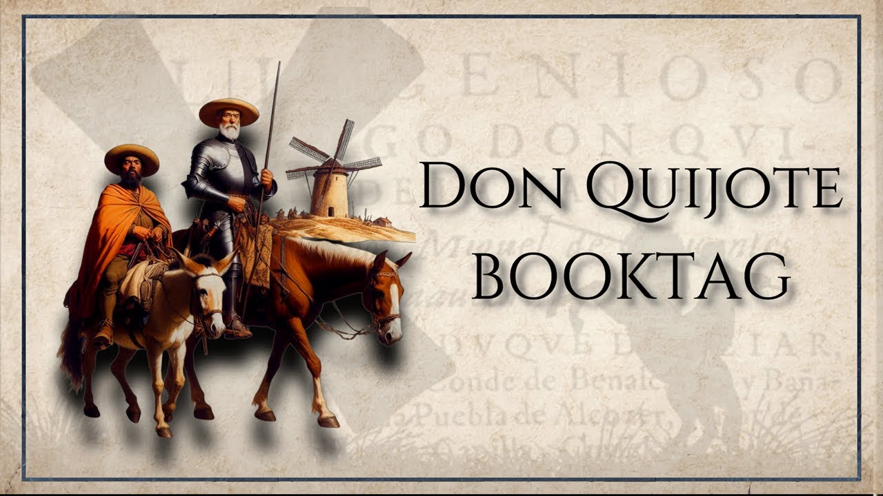 Booktag Don Quijote | Original de @Trotalibros
