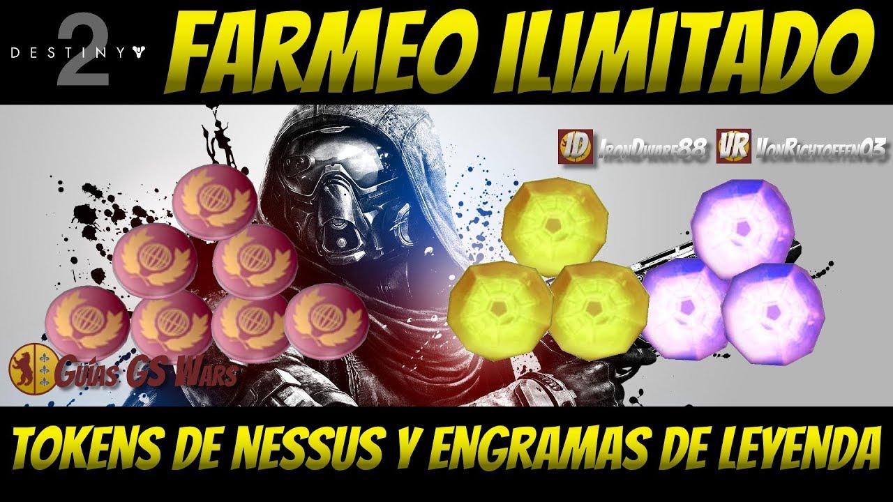 Destiny 2 | FARMEO ILIMITADO DE TOKENS NESSUS y ENGRAMAS LEGENDARIOS