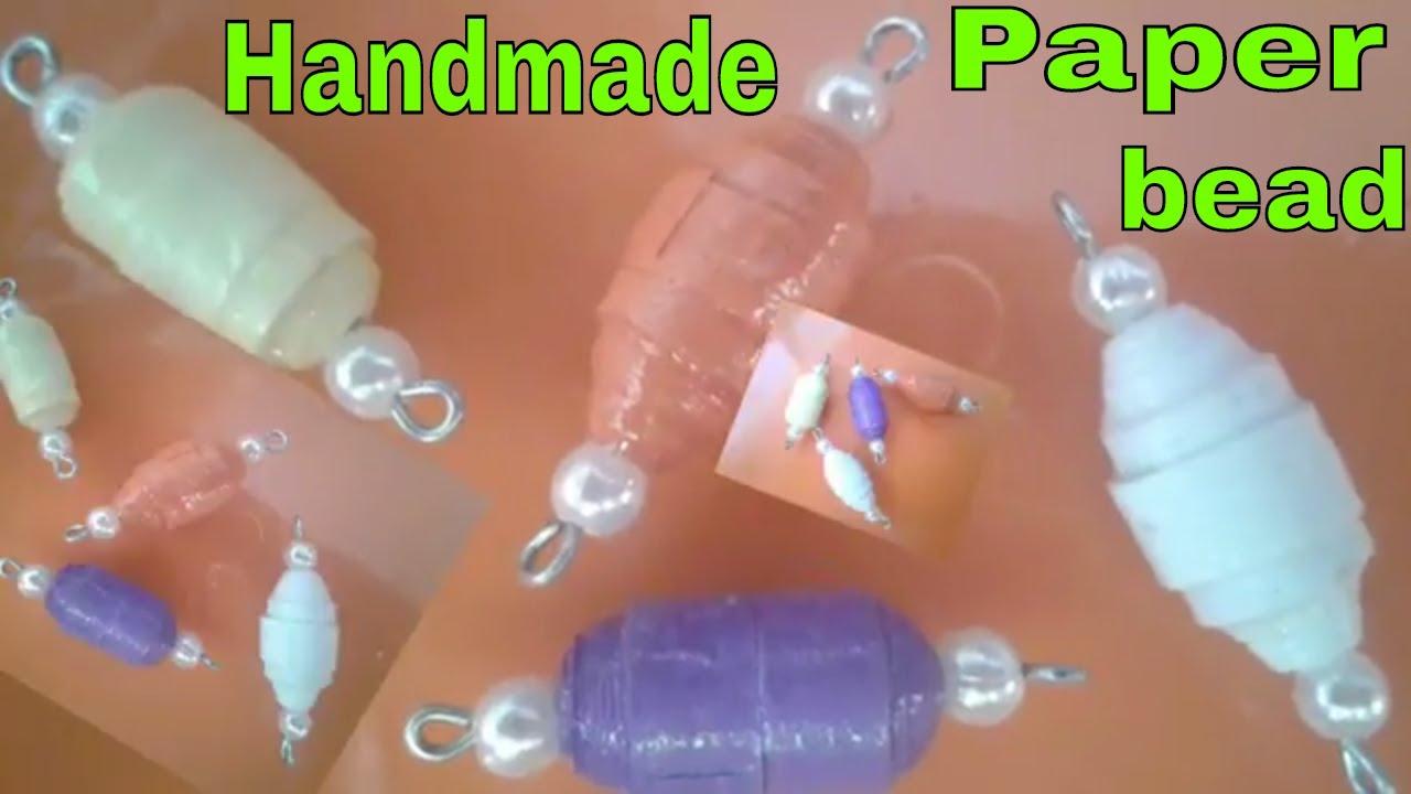 Quilling paper bead making by Tanisha/Paper bead/Best out of paper/kids learning fun by Tanisha (79)