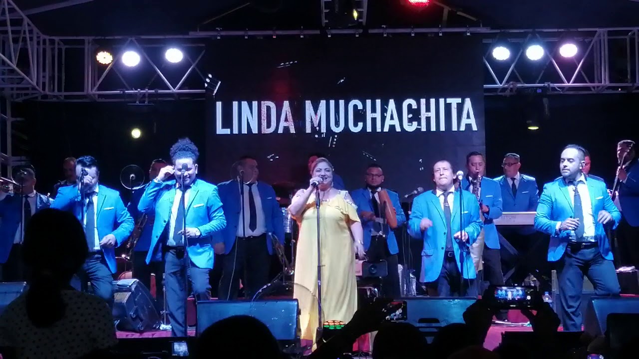 Orquesta los hermanos Flores LINDA MUCHACHITA  usulutan