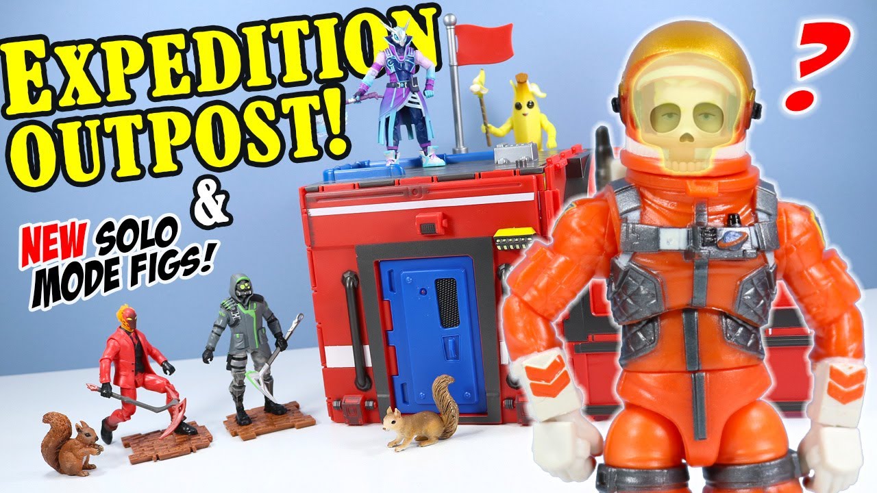 Fortnite Expedition Outpost and Solo Mode Figures Review 2020