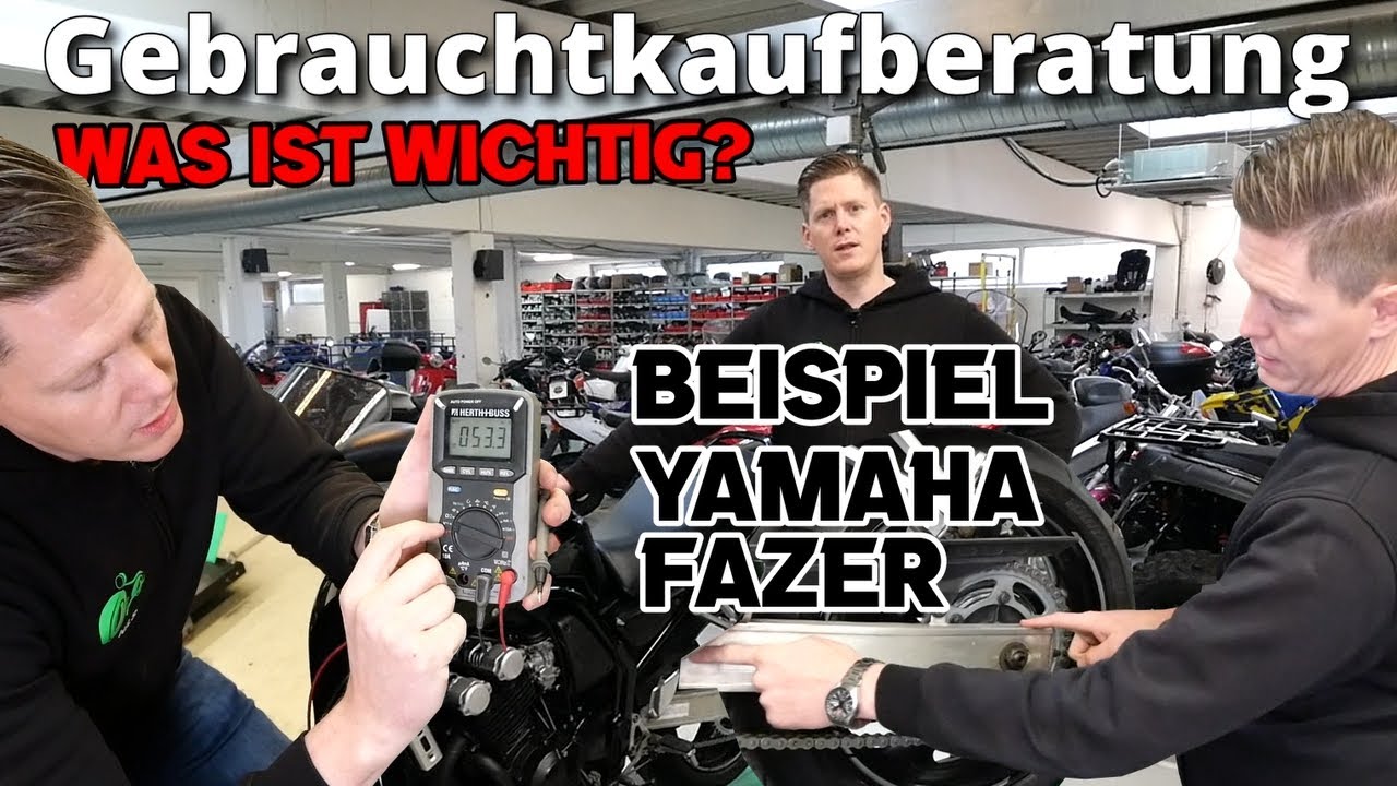 How to: Motorrad kaufen | Was zu beachten ist! | Tipps&Tricks | Probefahrt | Yamaha Fazer [DE HD]