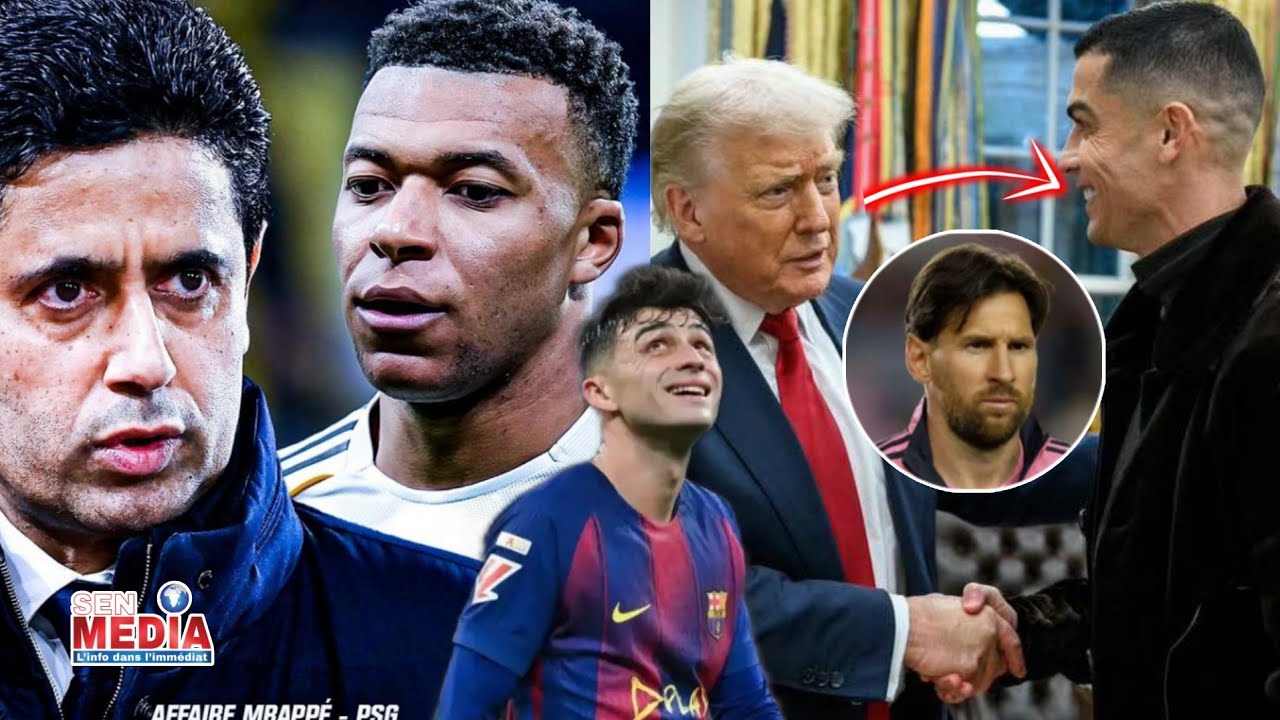 😱 Ronaldo à la MLS avec Messi ? PSG veut en finir avec Mbappé - Pedri - Gavi Ruiz - Ismaila Sarr 