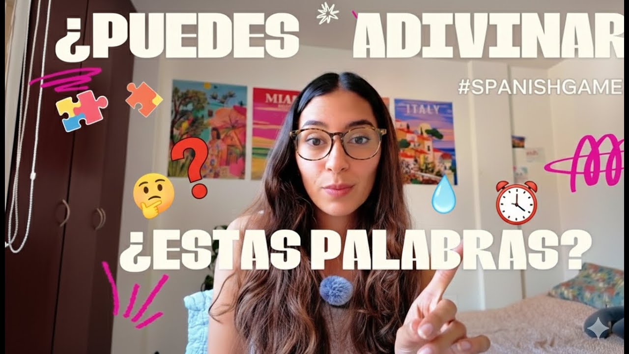 Can You Guess These Spanish Words 👀| Learn with a Fun Game
