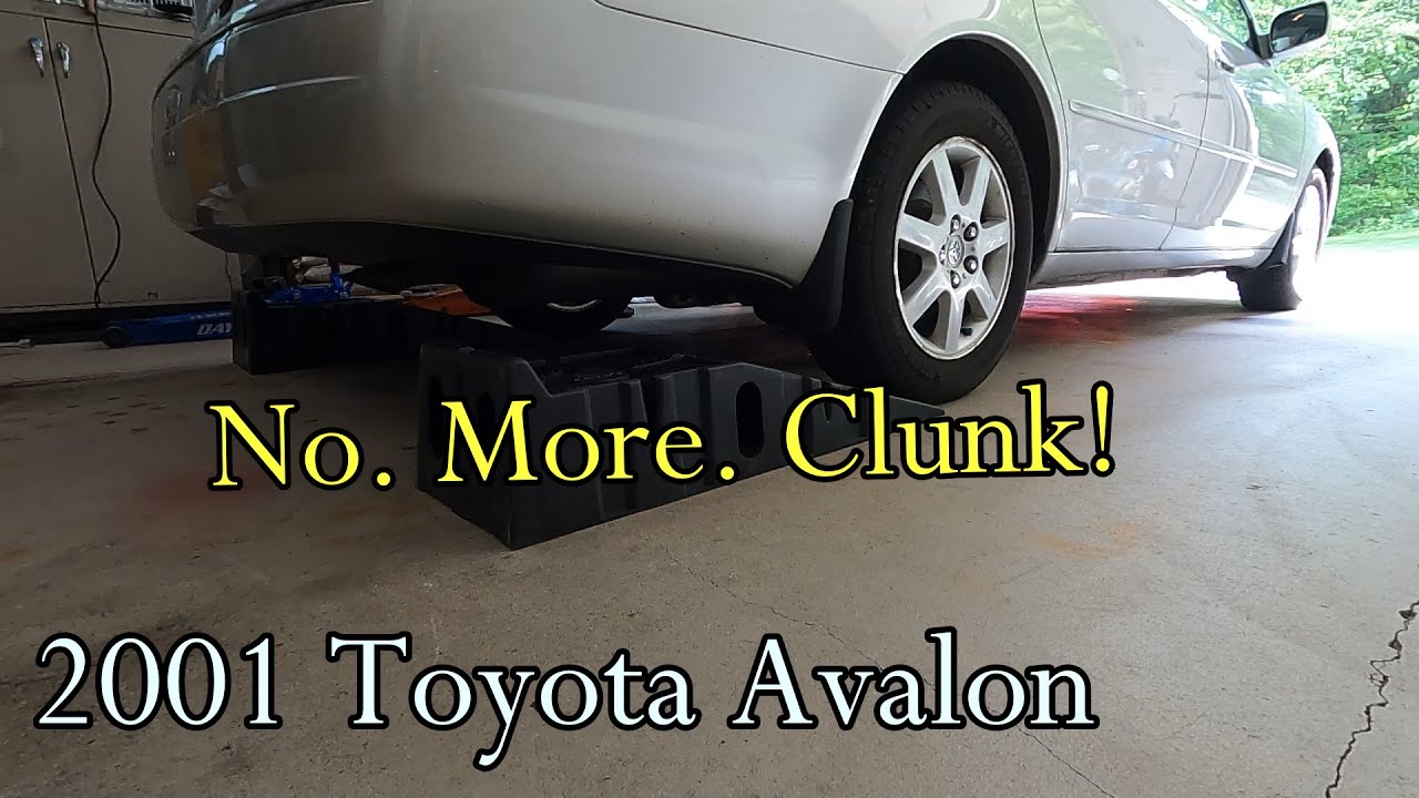 2001 Toyota Avalon Suspension - Fixing the Clunk!