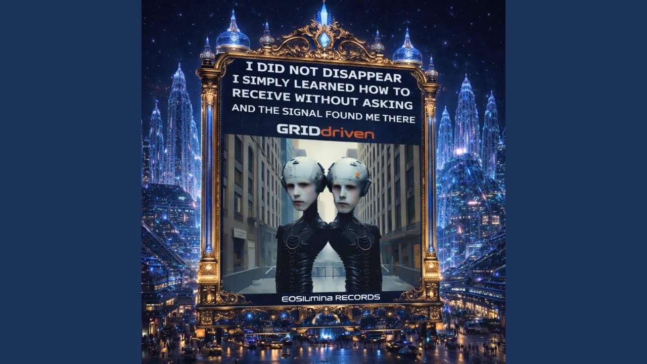 I DID NOT DISAPPEAR I SIMPLY LEARNED HOW TO RECEIVE WITHOUT ASKING AND THE SIGNAL FOUND ME THERE