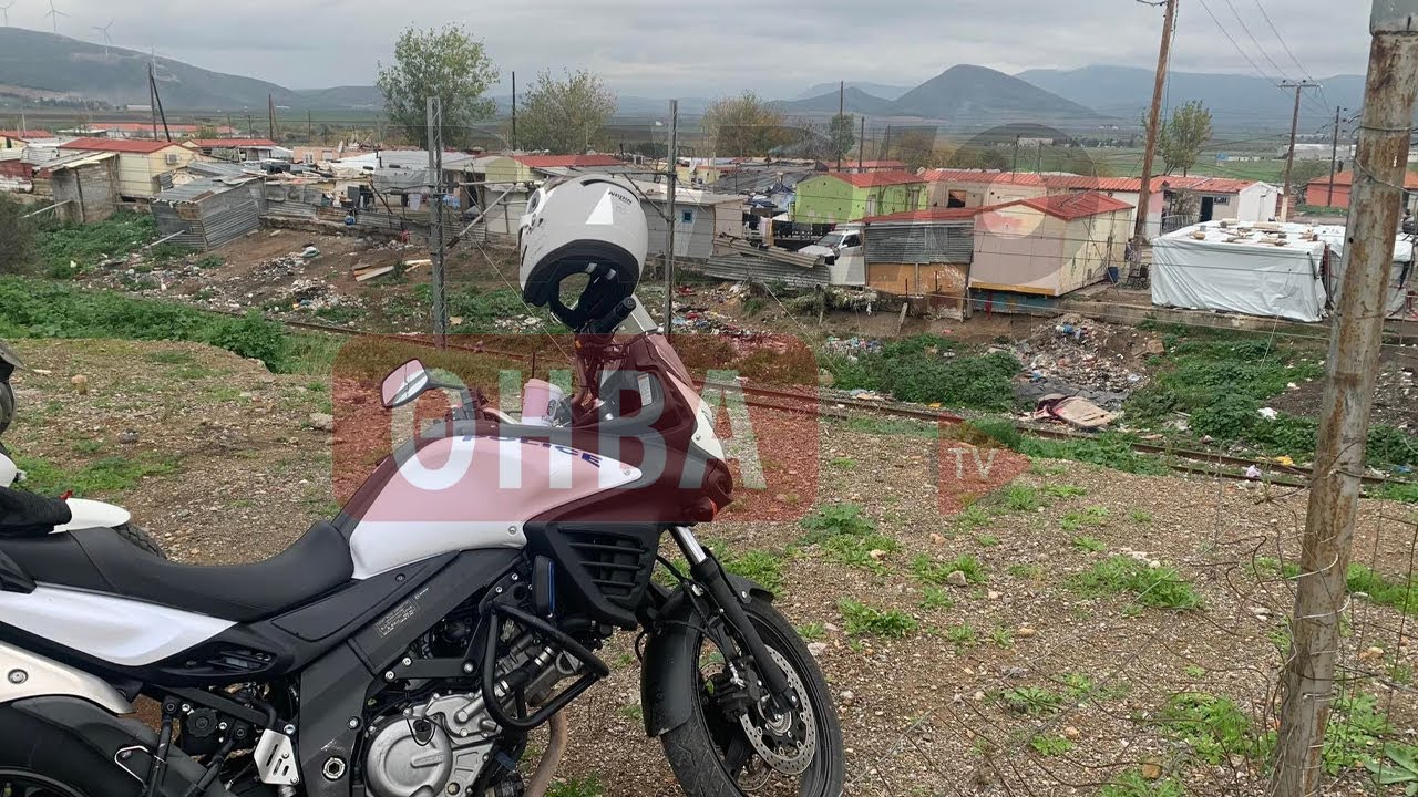 Επιχείρηση της αστυνομίας στον καταυλισμό των Ρομά στη Θήβα